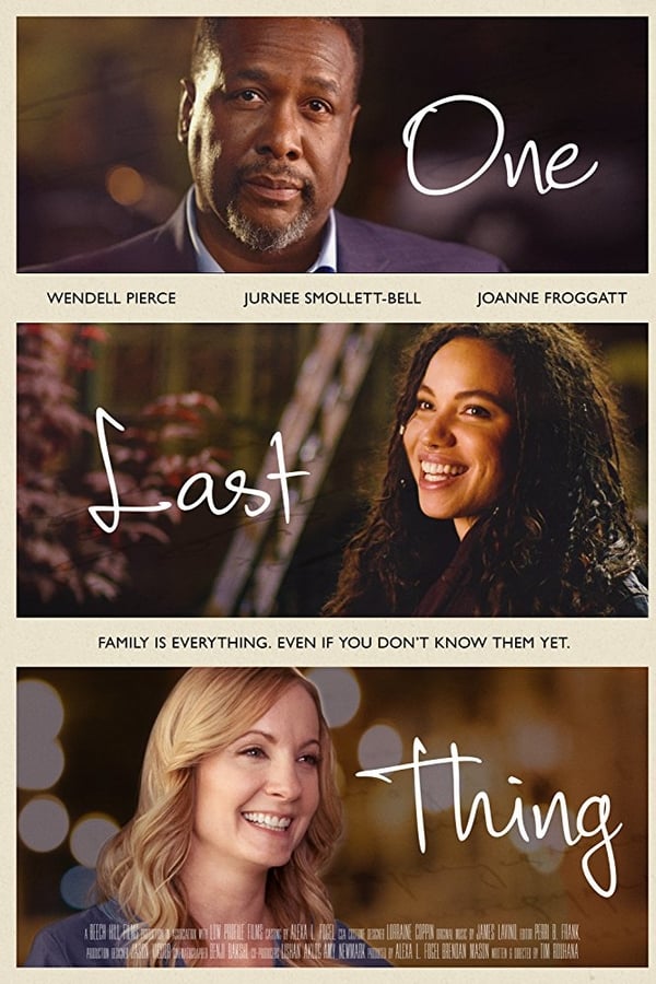 Cover of the movie One Last Thing