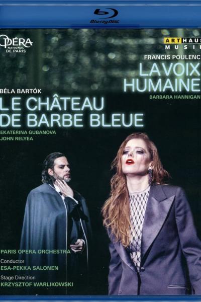 Cover of Poulenc:  The Human Voice - Bartók:  Bluebeard's Castle