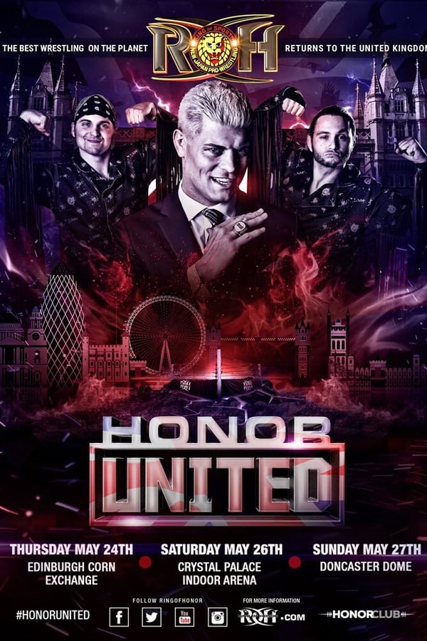 Cover of the movie ROH Honor United: London