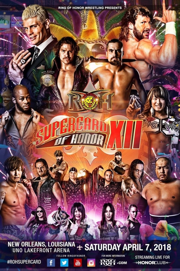 Cover of the movie ROH Supercard of Honor XII