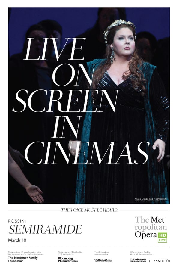 Cover of the movie Semiramide: Met Opera Live