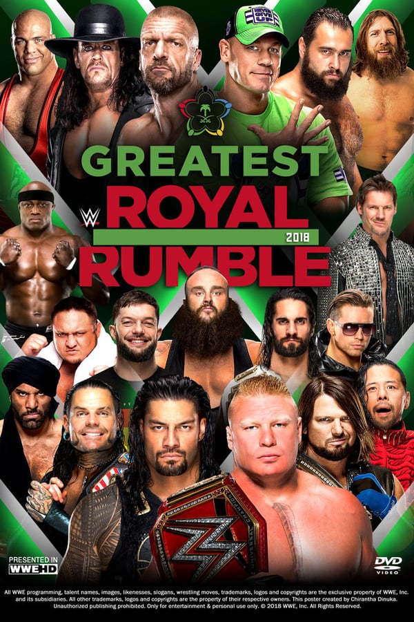 Cover of the movie WWE Greatest Royal Rumble 2018
