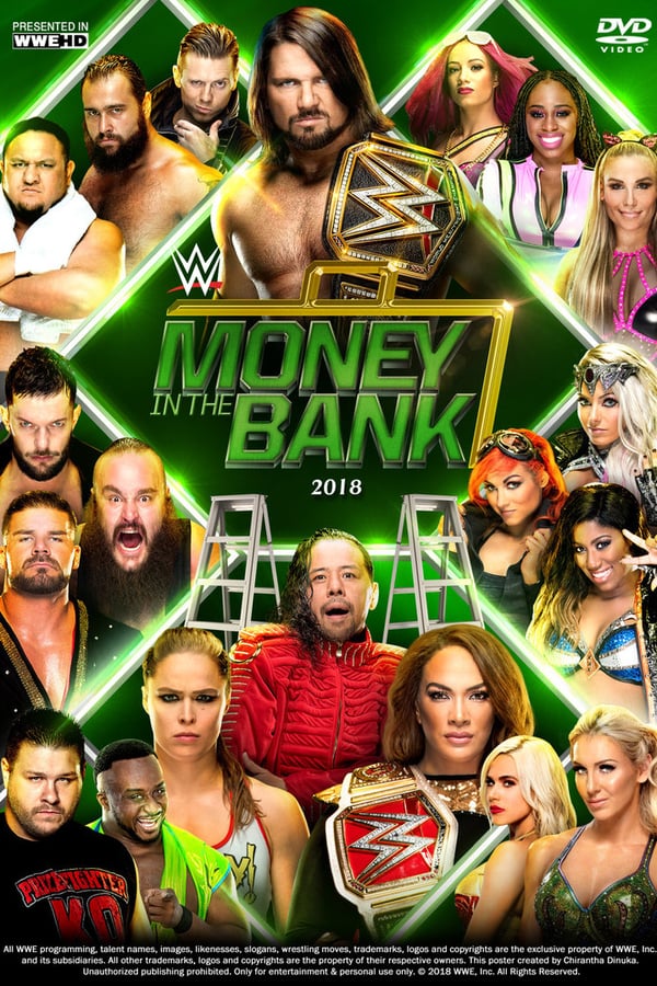 Cover of the movie WWE Money in the Bank 2018