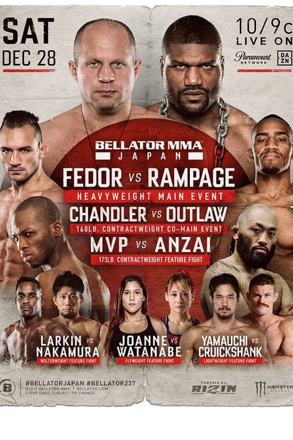 Cover of the movie Bellator 237: Fedor vs. Rampage