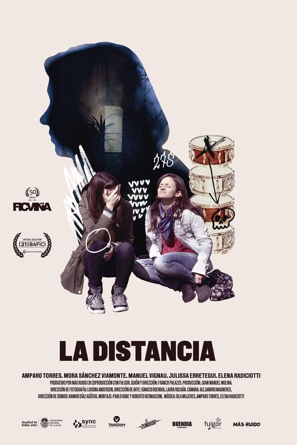 Cover of the movie La distancia