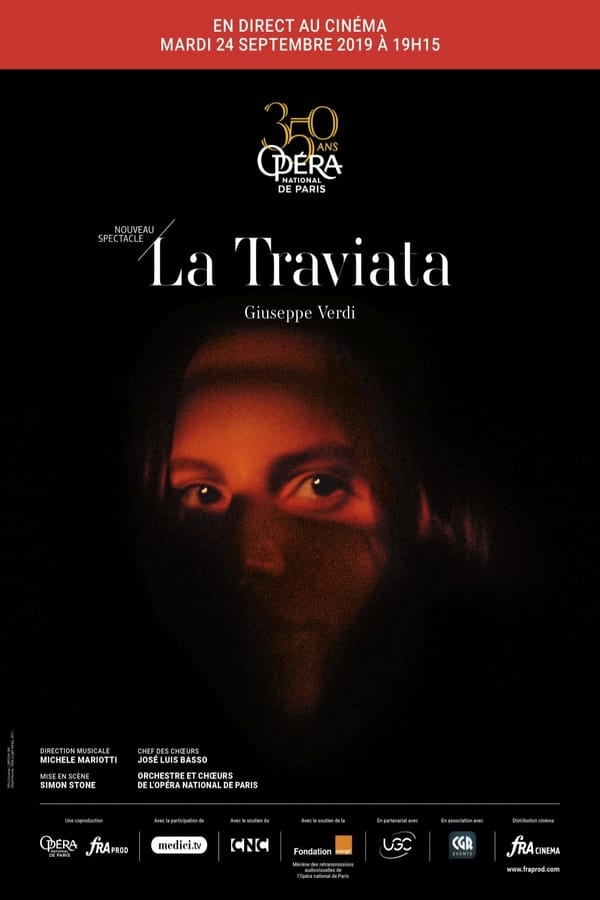 Cover of the movie La Traviata - Paris