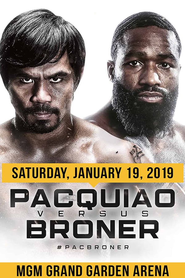 Cover of the movie Manny Pacquiao vs Adrien Broner