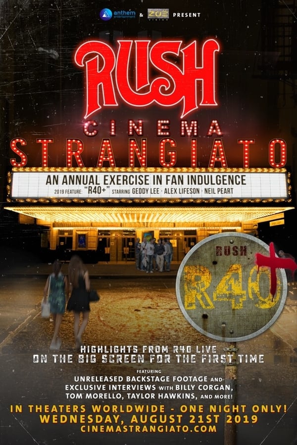 Cover of the movie RUSH: Cinema Strangiato 2019
