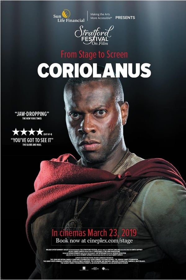 Cover of the movie Stratford Festival: Coriolanus