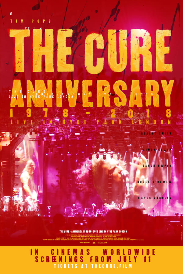 Cover of the movie The Cure: Anniversary 1978-2018 - Live in Hyde Park