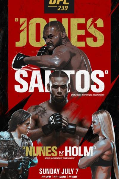 Cover of the movie UFC 239: Jones vs. Santos