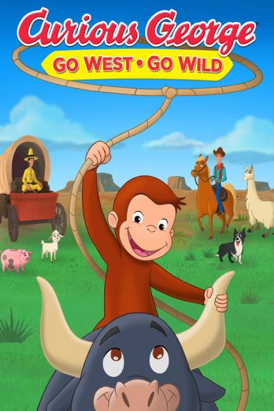 Cover of Curious George: Go West, Go Wild