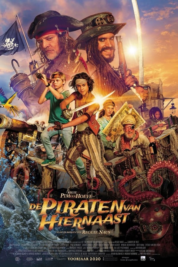 Cover of the movie De Piraten van Hiernaast