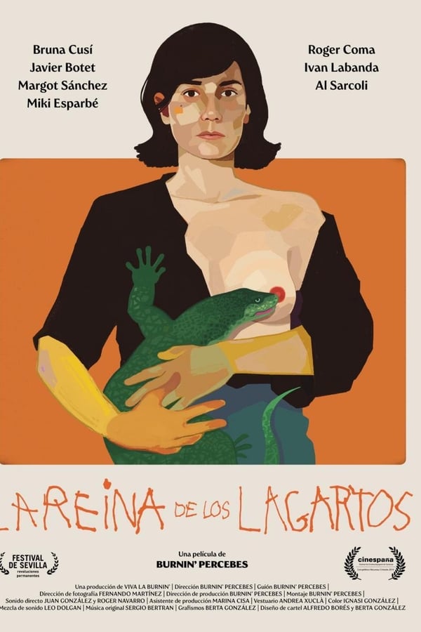 Cover of the movie La reina de los lagartos