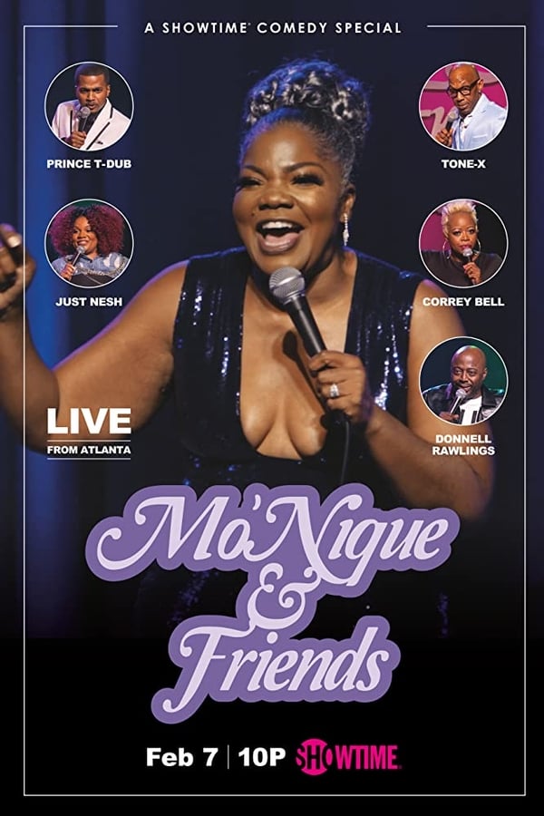 Cover of the movie Mo'Nique & Friends: Live from Atlanta