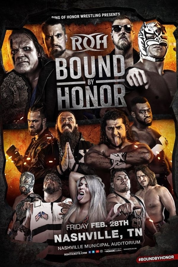 Cover of the movie ROH - Bound by Honor 2020