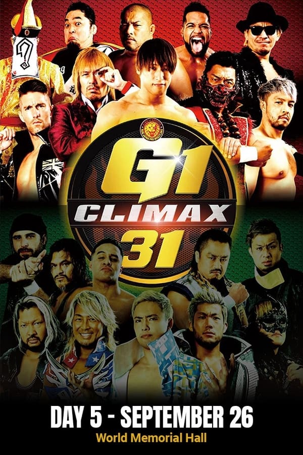 Cover of the movie NJPW G1 Climax 31: Day 5