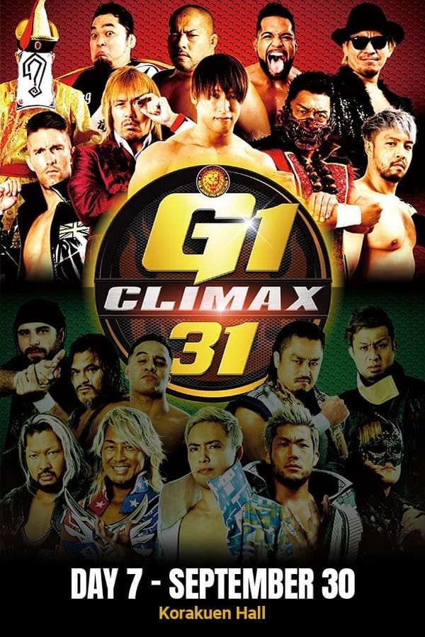 Cover of the movie NJPW G1 Climax 31: Day 7