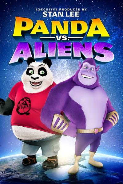 Cover of Panda vs. Aliens